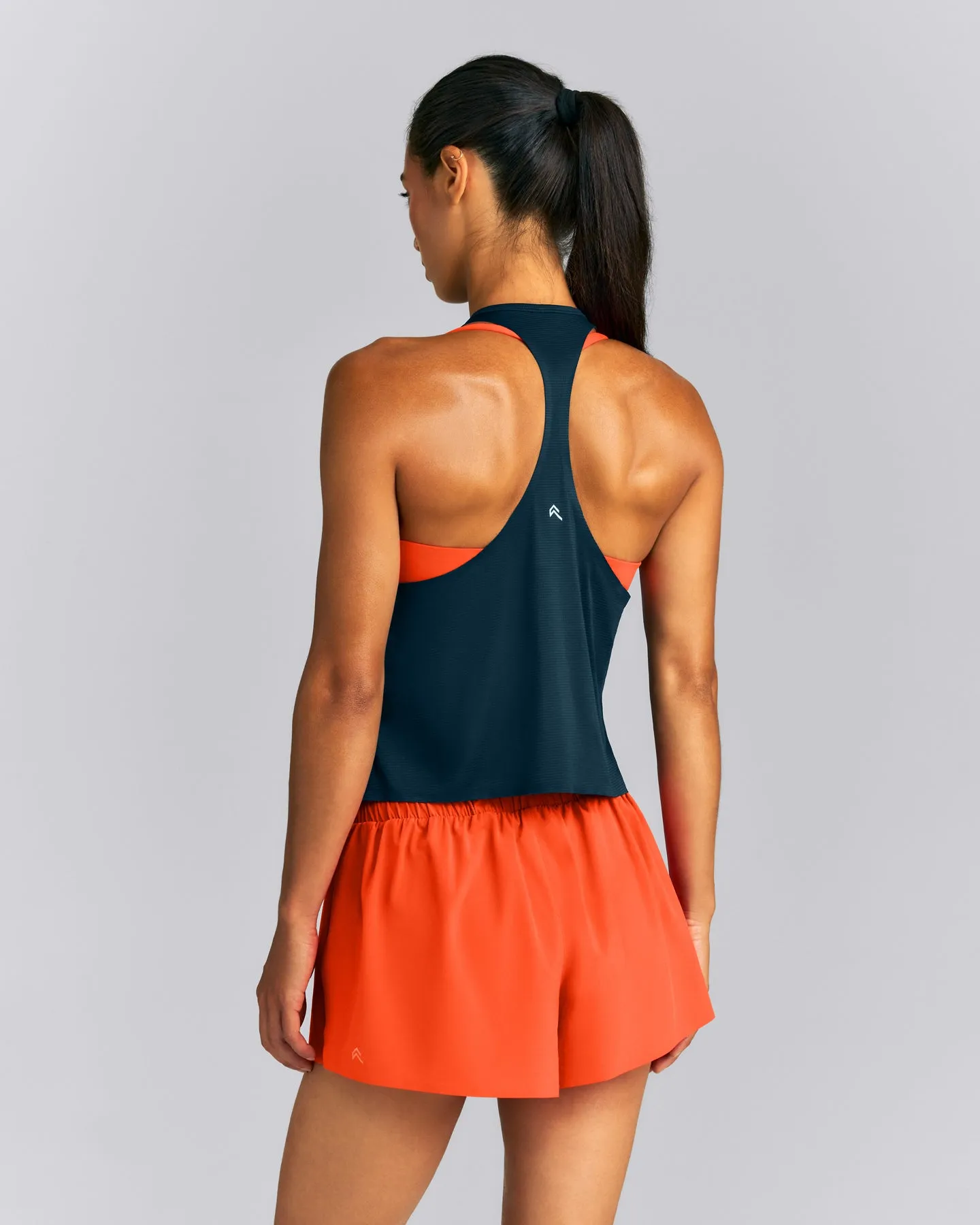 PrecisionMove™ Drop Armhole Tank Top | Dark Oil Blue sold by Oner Active product image thumbnail 2
