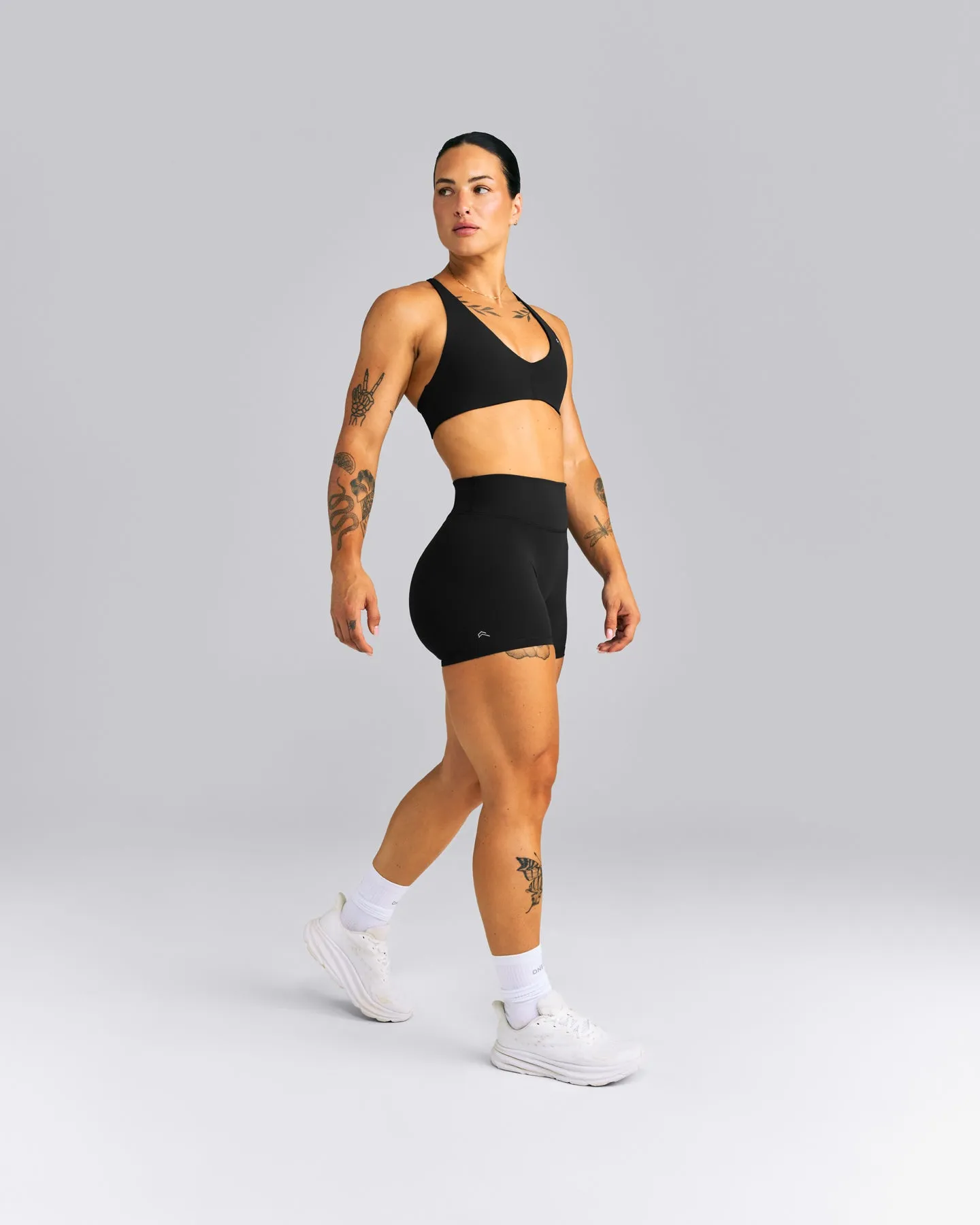 UnifiedMove™ High Waist Shorts 6" | Black sold by Oner Active product image thumbnail 3