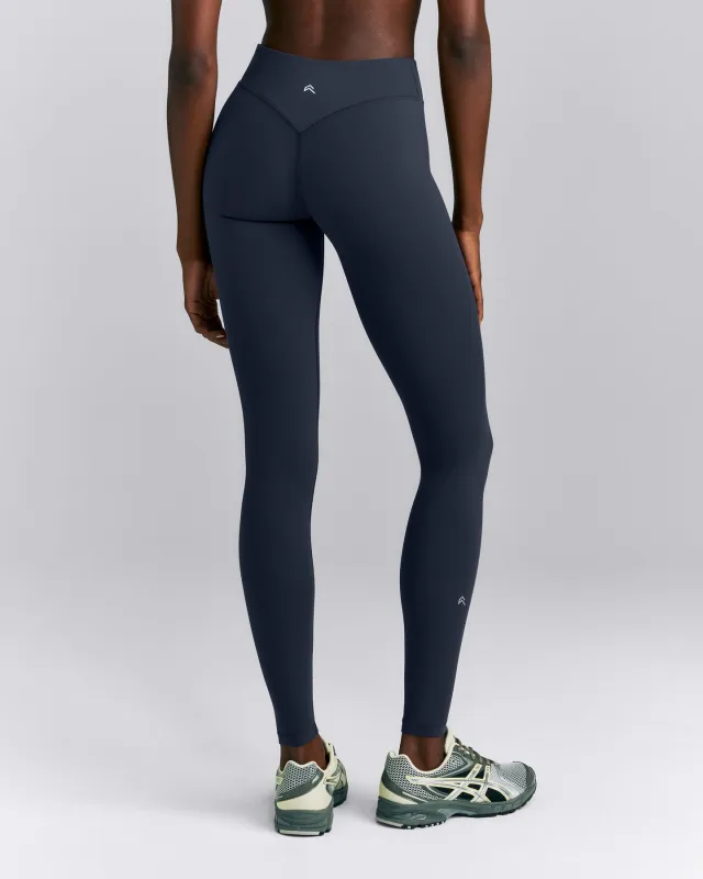 UnifiedMove™ V Front Mid Rise Leggings | True Blue made by Oner Active