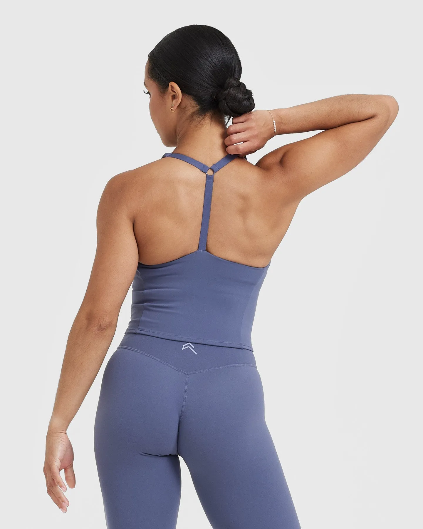 Timeless Square Neck Mid Vest | Slate Blue sold by Oner Active product image thumbnail 2
