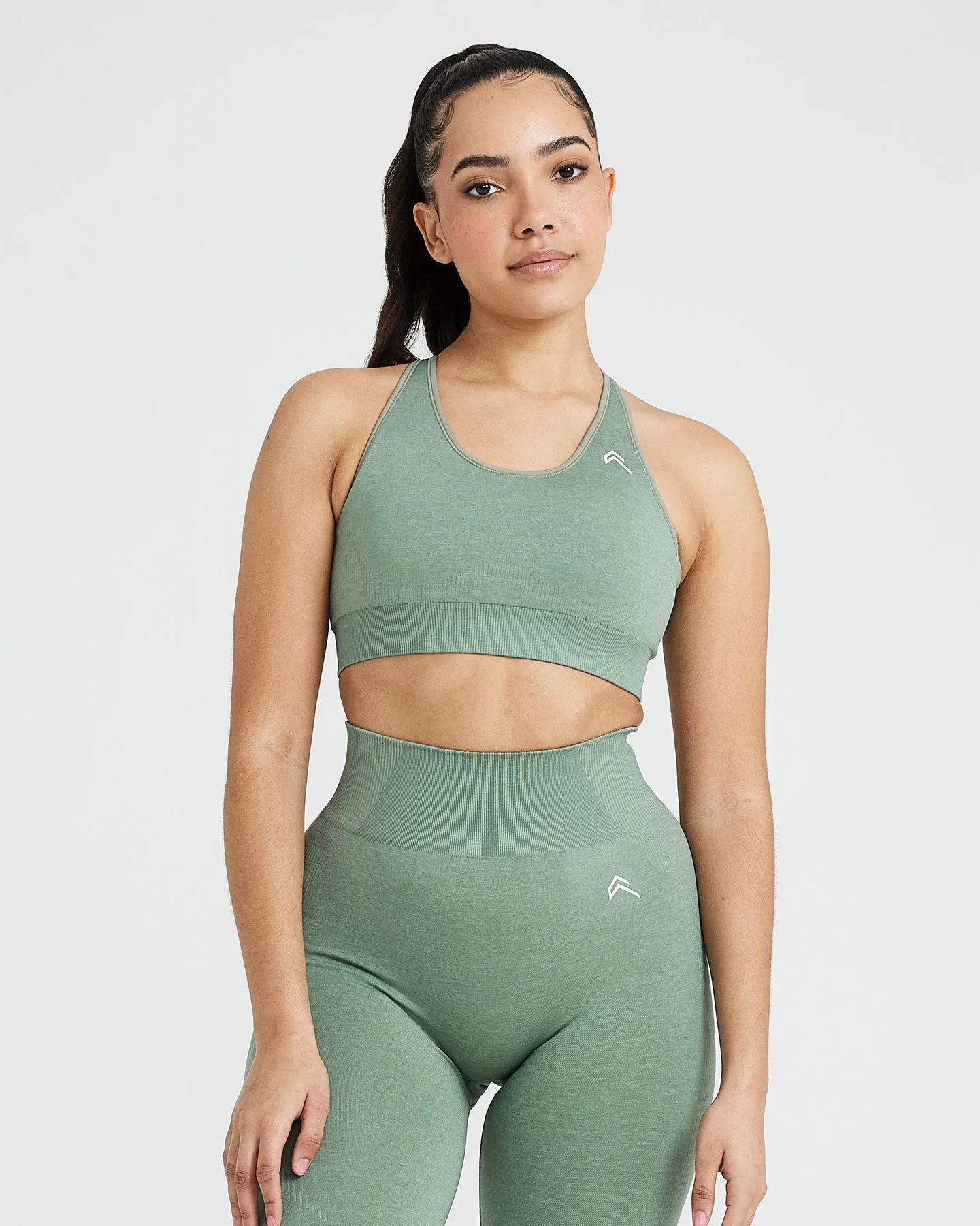 Classic Seamless 2.0 Bralette | Sage Marl sold by Oner Active