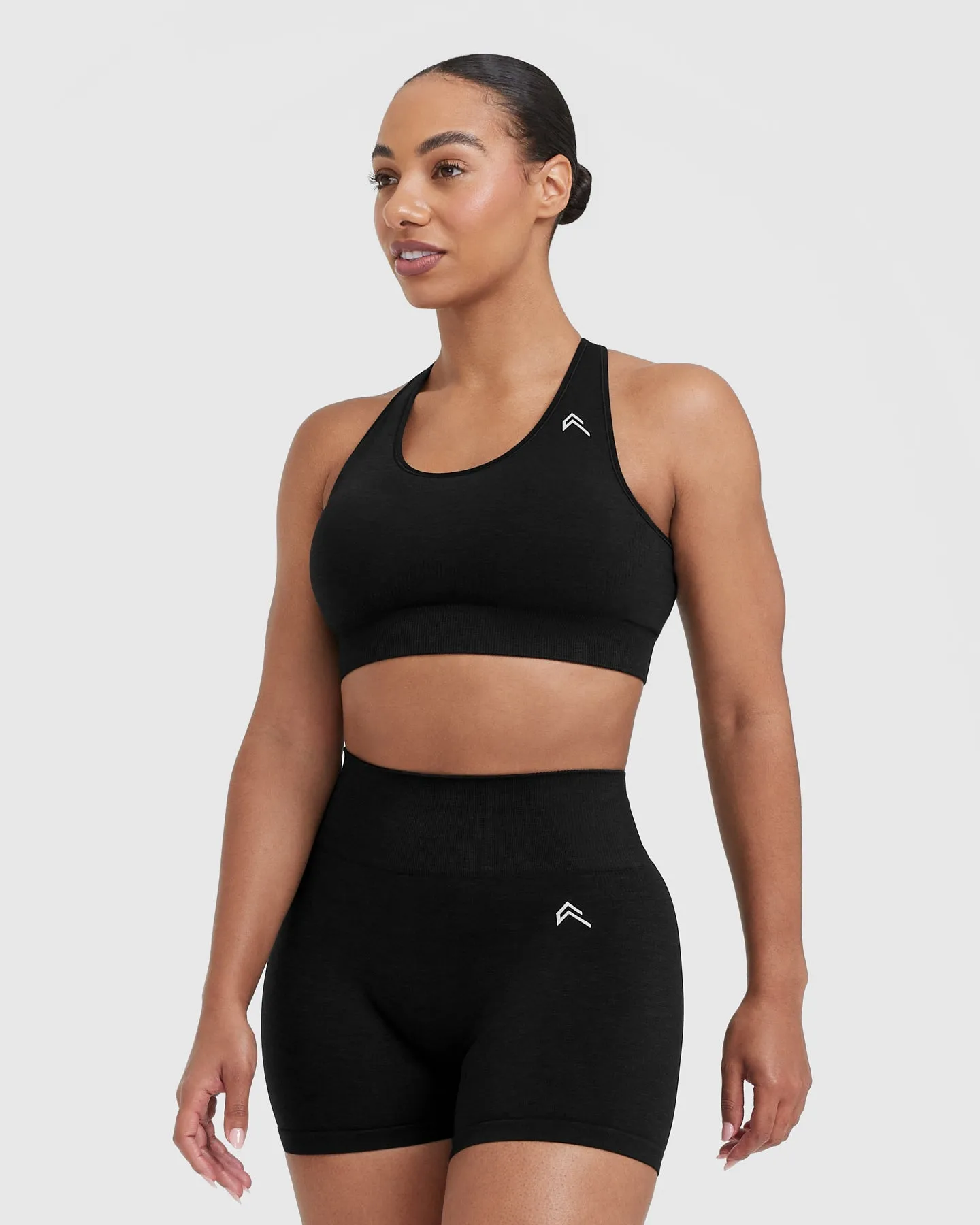 Classic Seamless 2.0 Bralette | Black Marl sold by Oner Active product image thumbnail 3