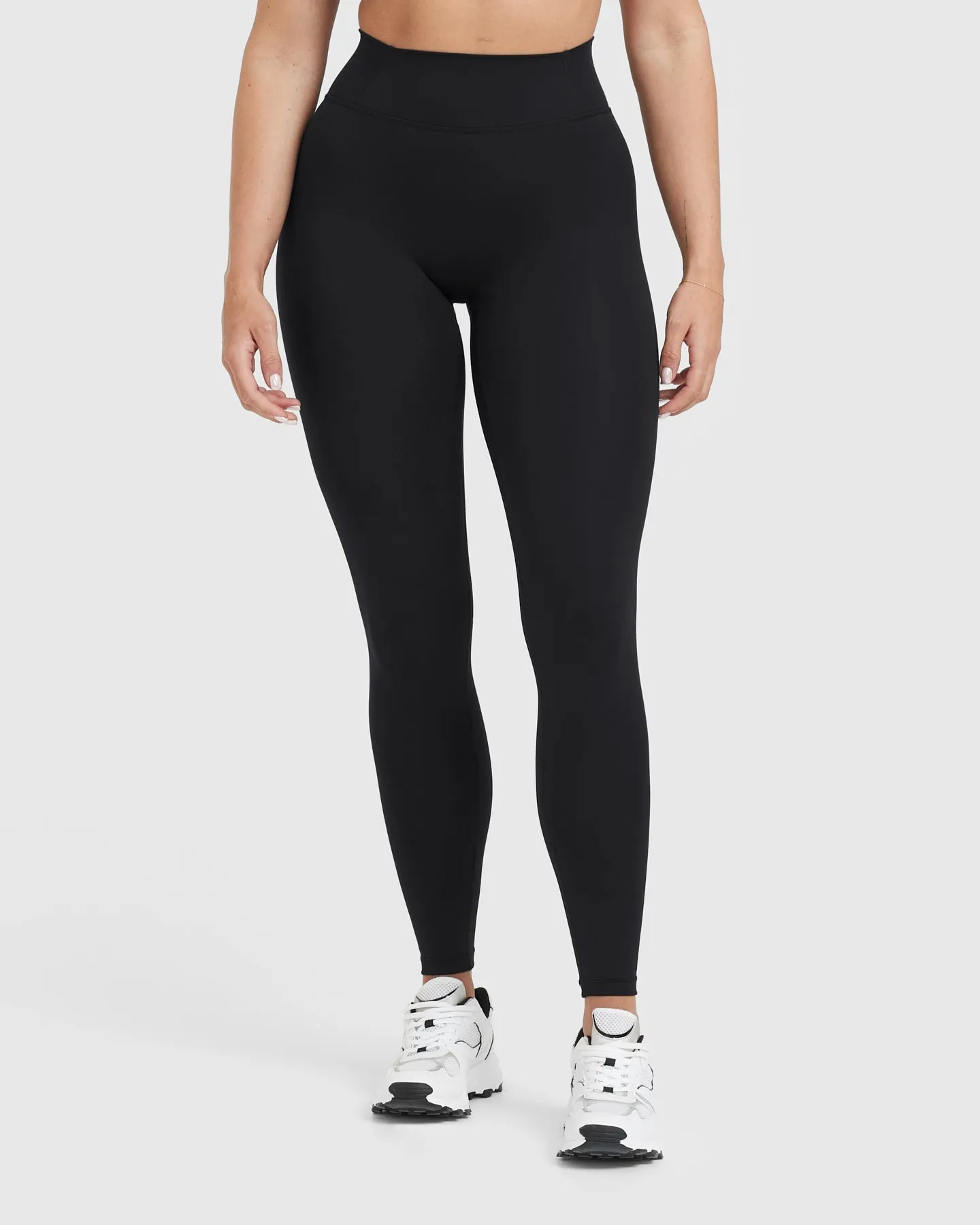 Timeless High Waisted Leggings | Black sold by Oner Active