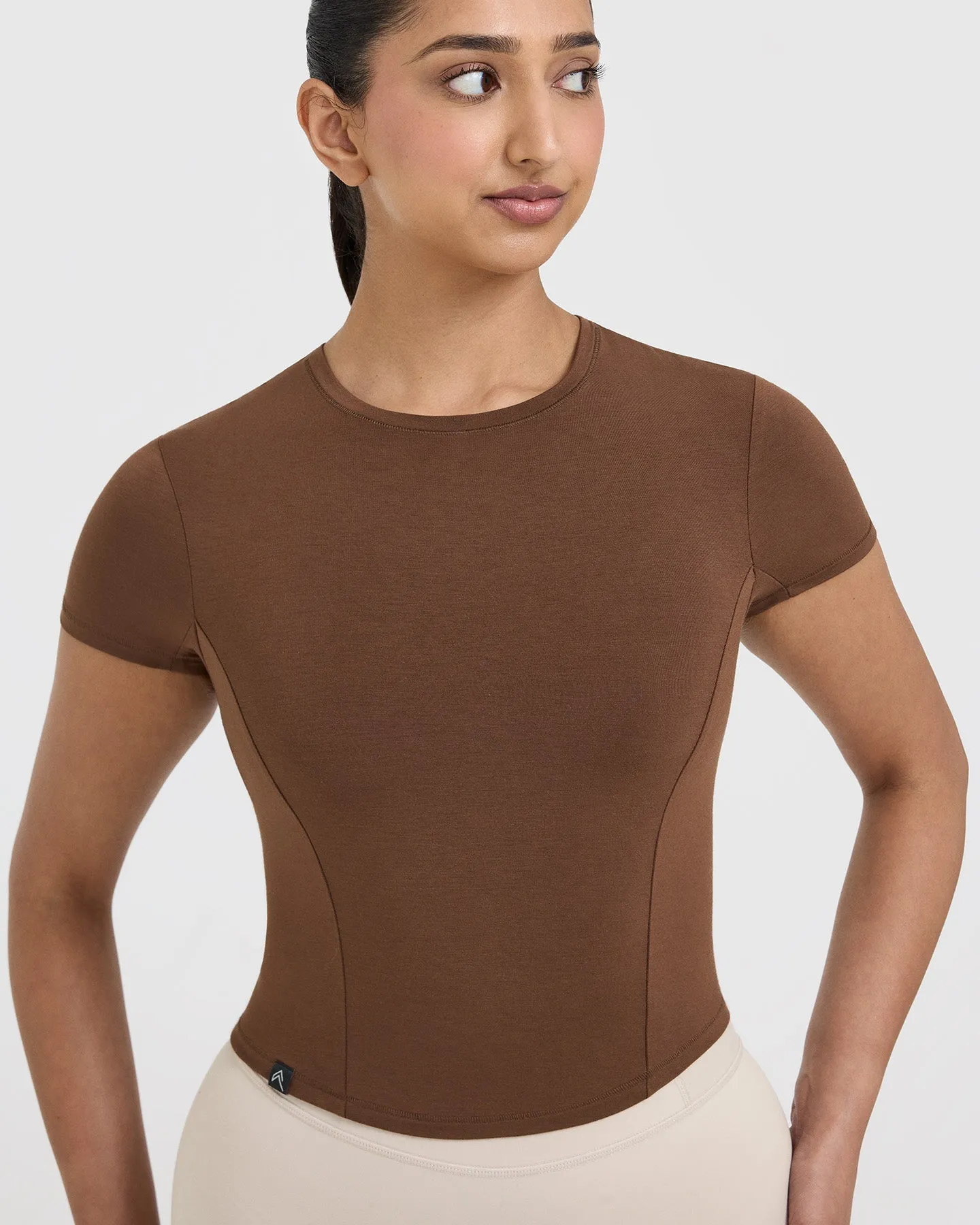 Mellow Soft Mid Short Sleeve T-Shirt | Nude 4 sold by Oner Active product image thumbnail 4