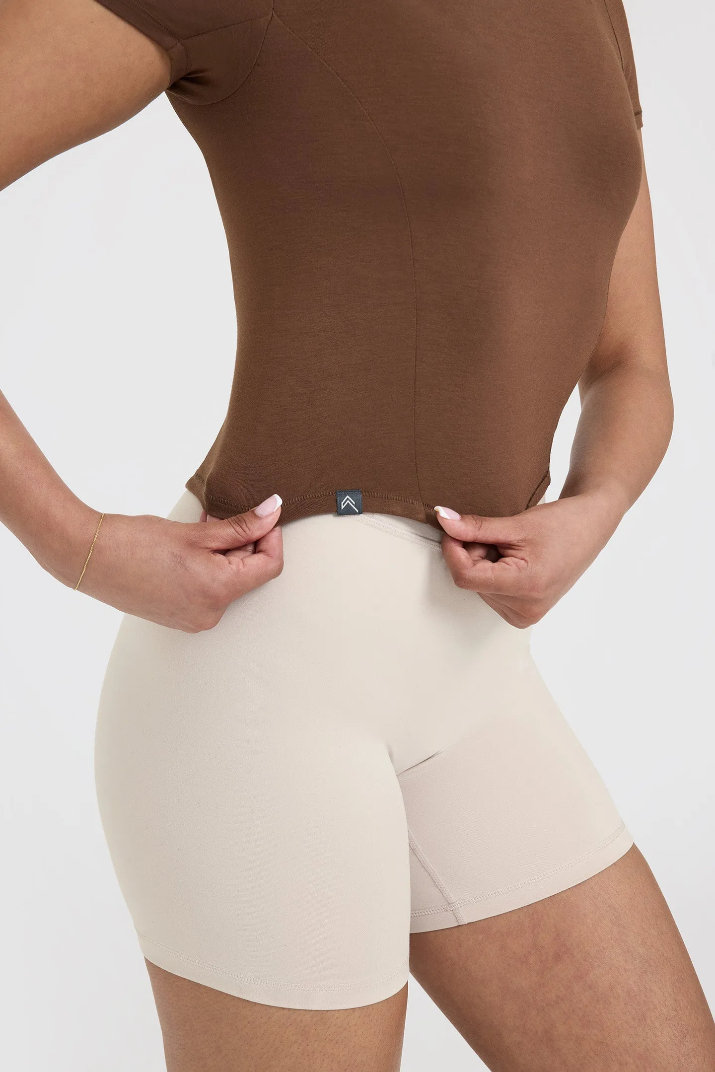 Mellow Soft Mid Short Sleeve T-Shirt | Nude 4 sold by Oner Active product image thumbnail 5