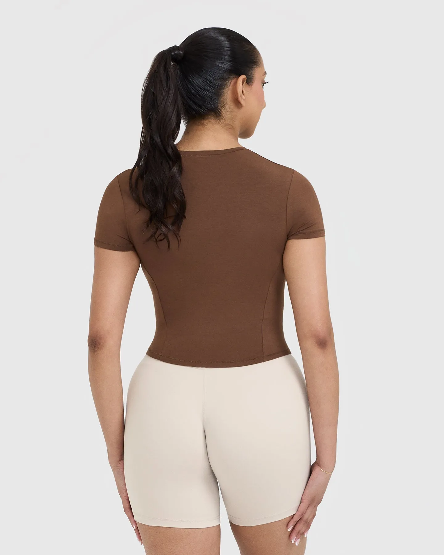 Mellow Soft Mid Short Sleeve T-Shirt | Nude 4 sold by Oner Active product image thumbnail 2