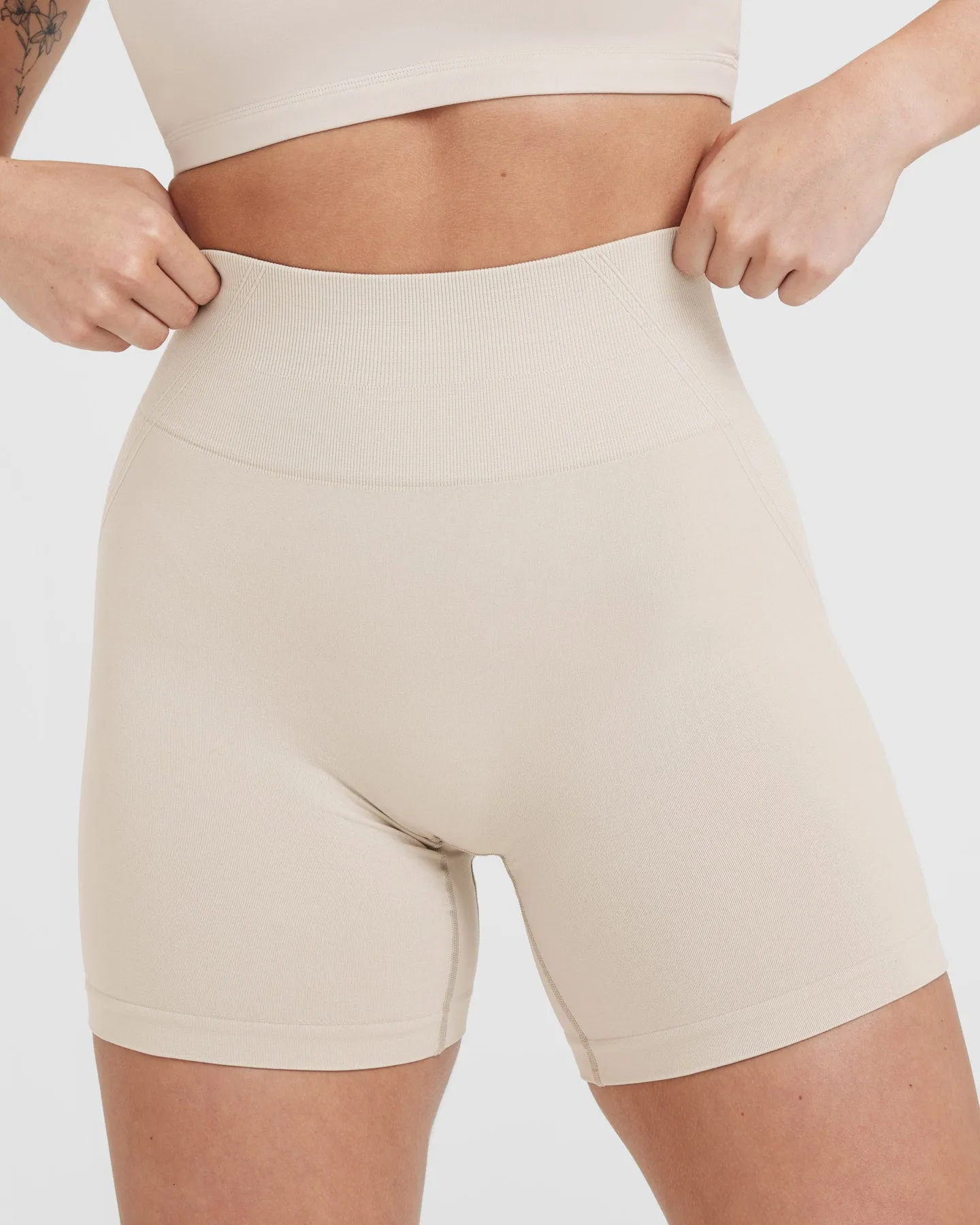Effortless Seamless Shorts | Sand sold by Oner Active product image thumbnail 4