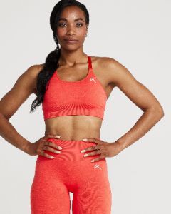 Classic Seamless Sports Bra | Coral Marl sold by Oner Active