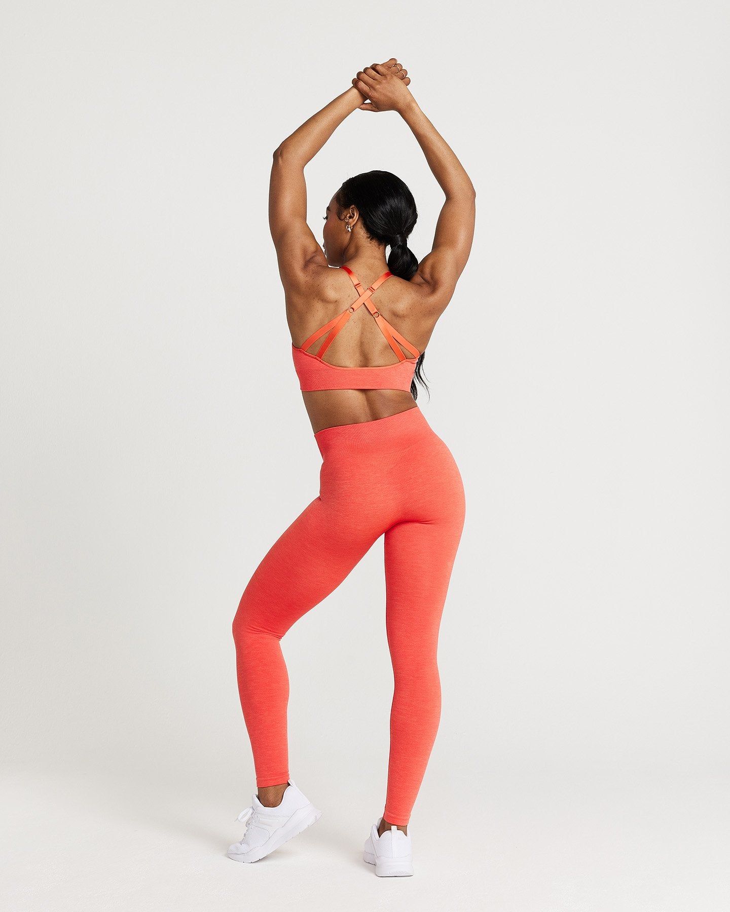 Classic Seamless Sports Bra | Coral Marl sold by Oner Active product image thumbnail 2