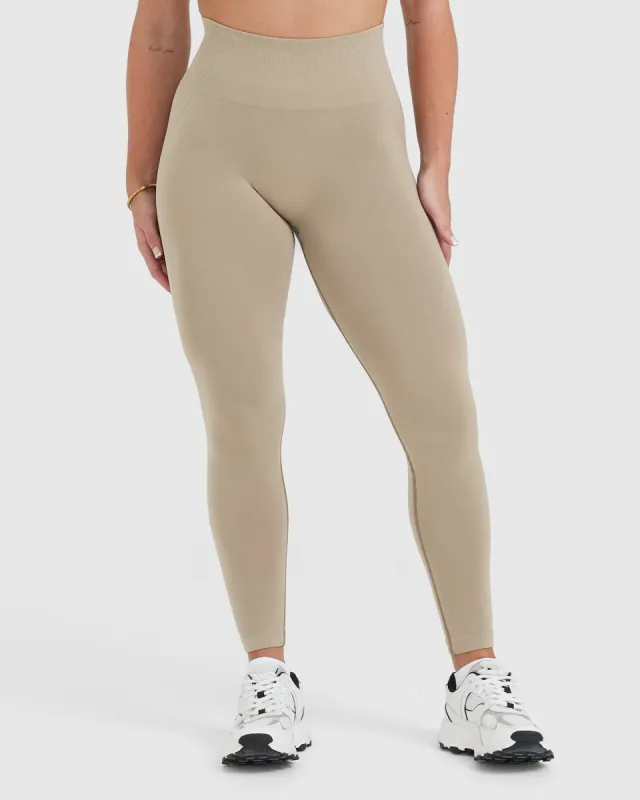 Effortless Seamless Leggings | Washed Sandstone sold by Oner Active