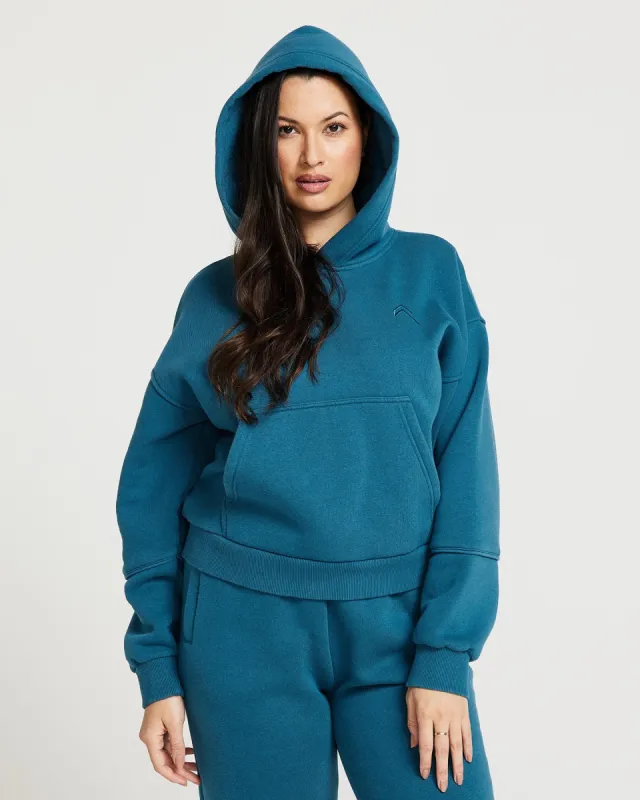 Classic Lounge Hoodie | Ocean Teal made by Oner Active