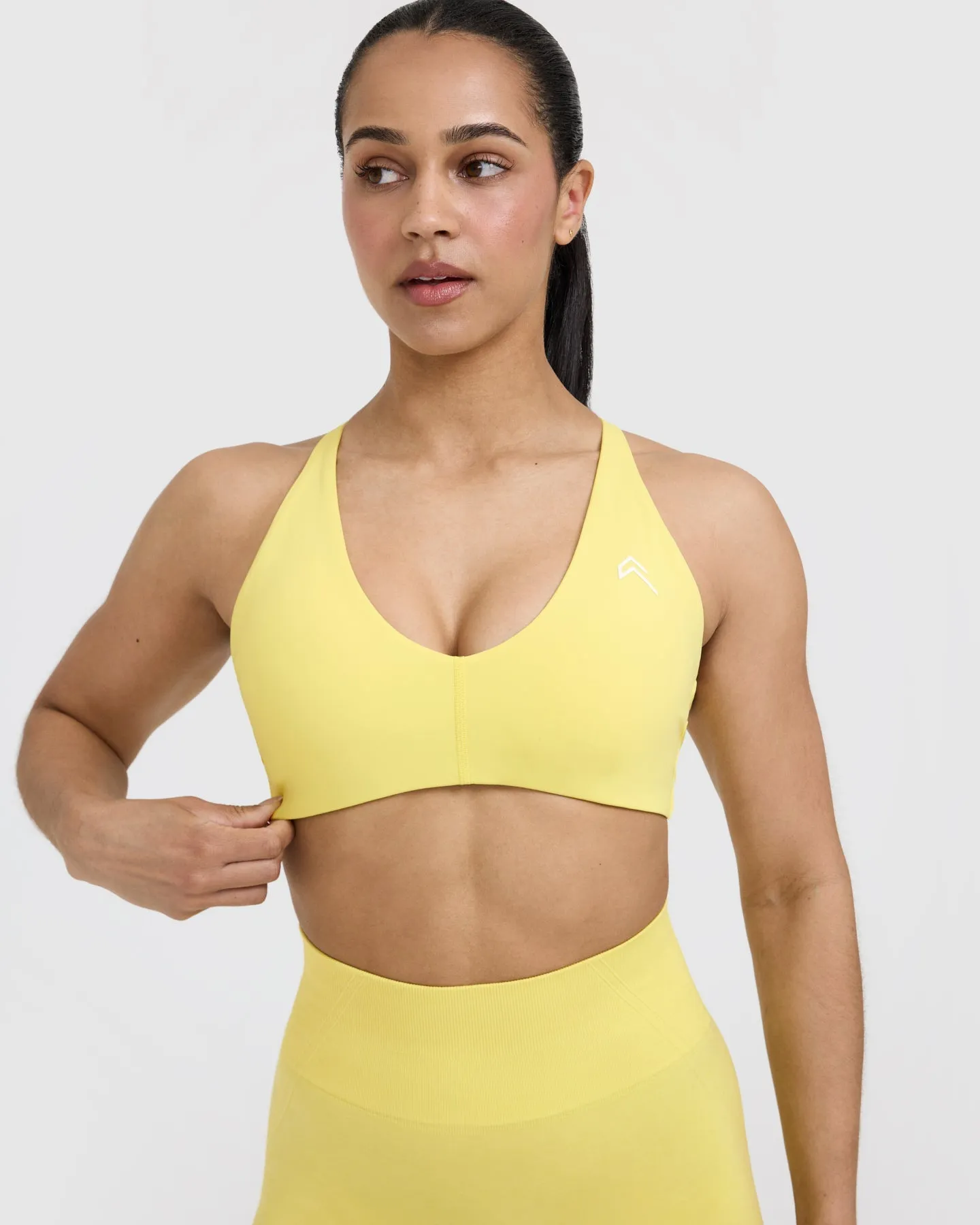Unified Micro Bralette | Lemon Yellow sold by Oner Active product image thumbnail 4