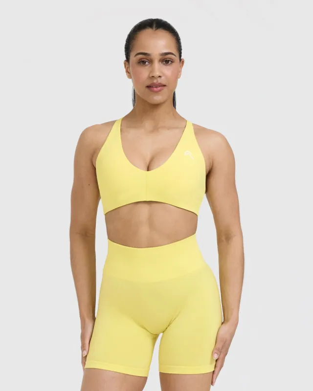 Unified Micro Bralette | Lemon Yellow sold by Oner Active