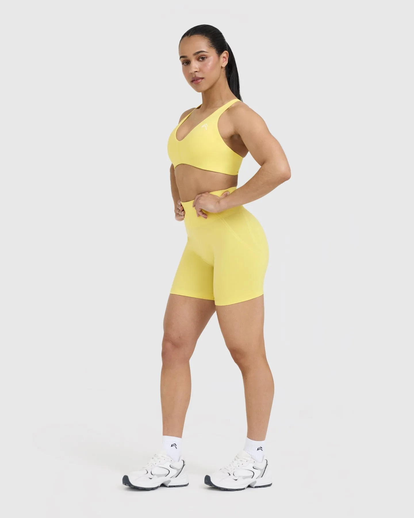 Unified Micro Bralette | Lemon Yellow sold by Oner Active product image thumbnail 3