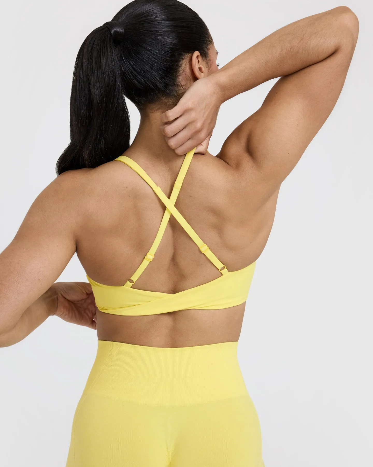 Unified Micro Bralette | Lemon Yellow sold by Oner Active product image thumbnail 5