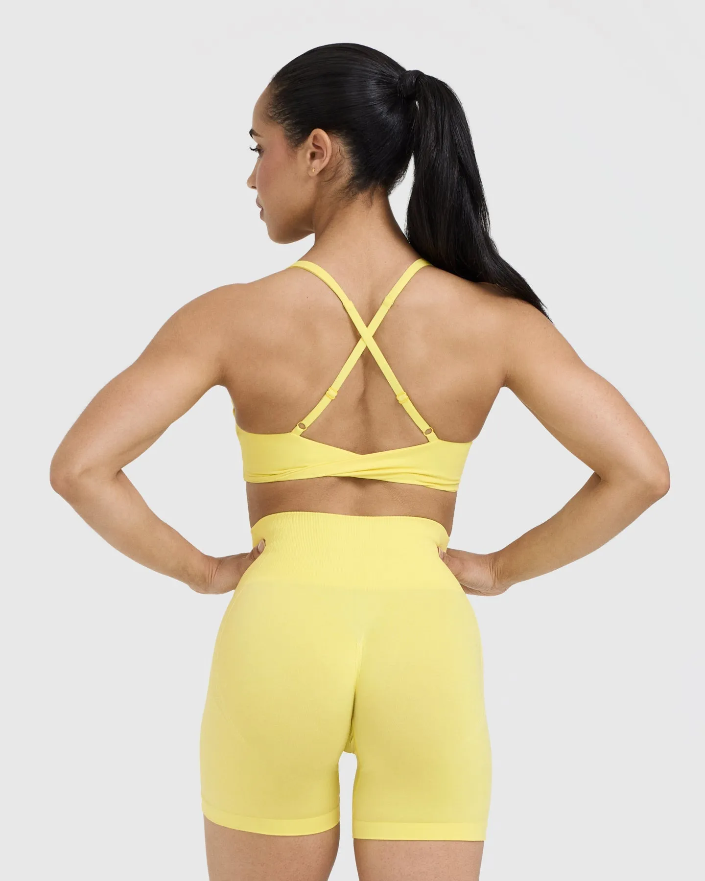 Unified Micro Bralette | Lemon Yellow sold by Oner Active product image thumbnail 2