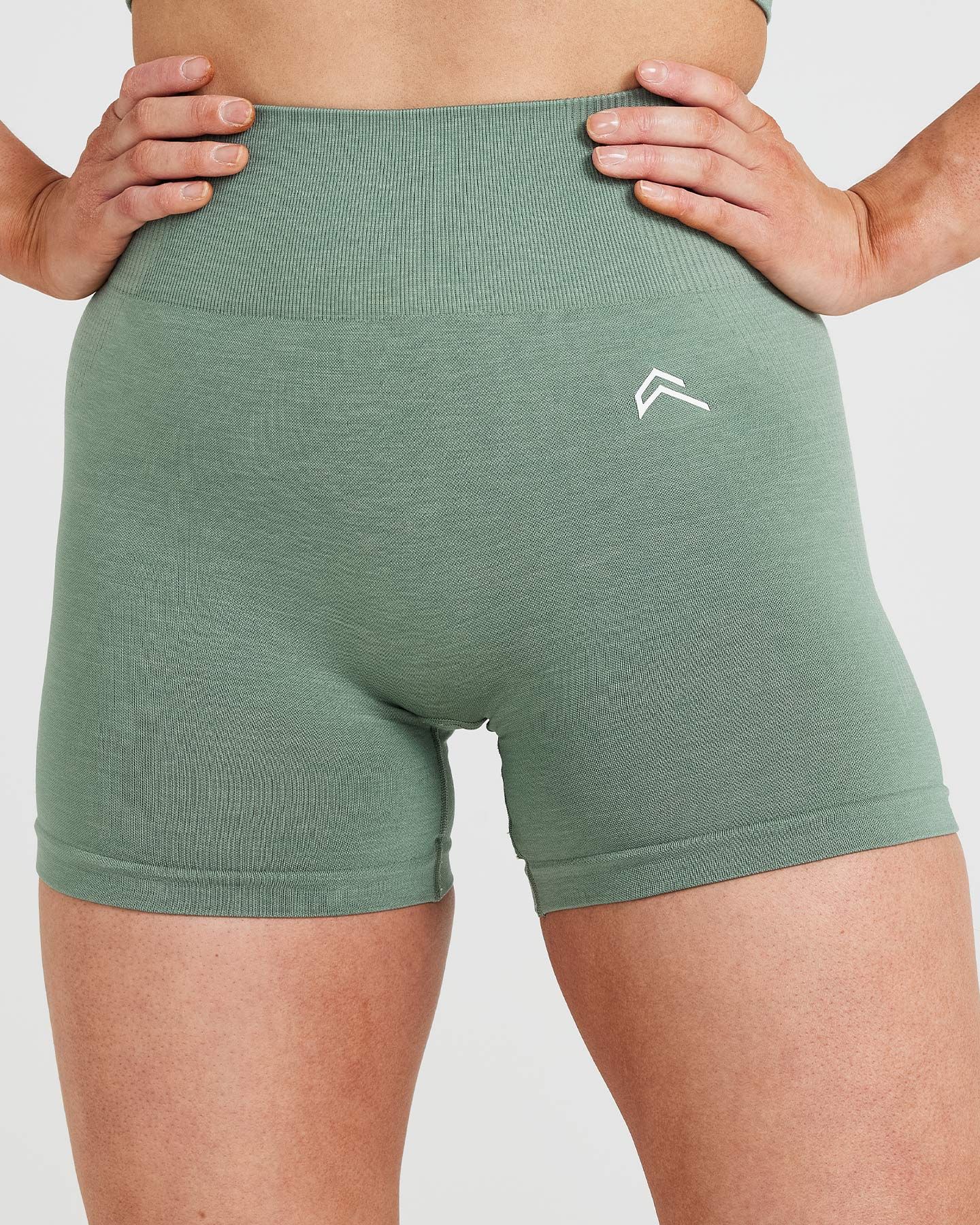 Classic Seamless 2.0 Shorts | Sage Marl sold by Oner Active product image thumbnail 4