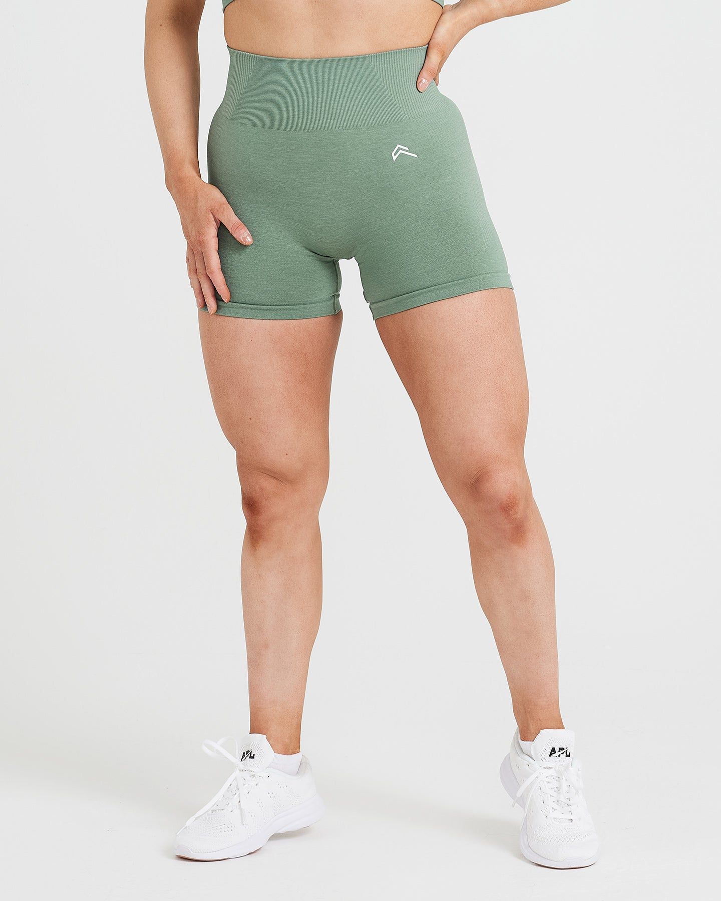 Classic Seamless 2.0 Shorts | Sage Marl sold by Oner Active