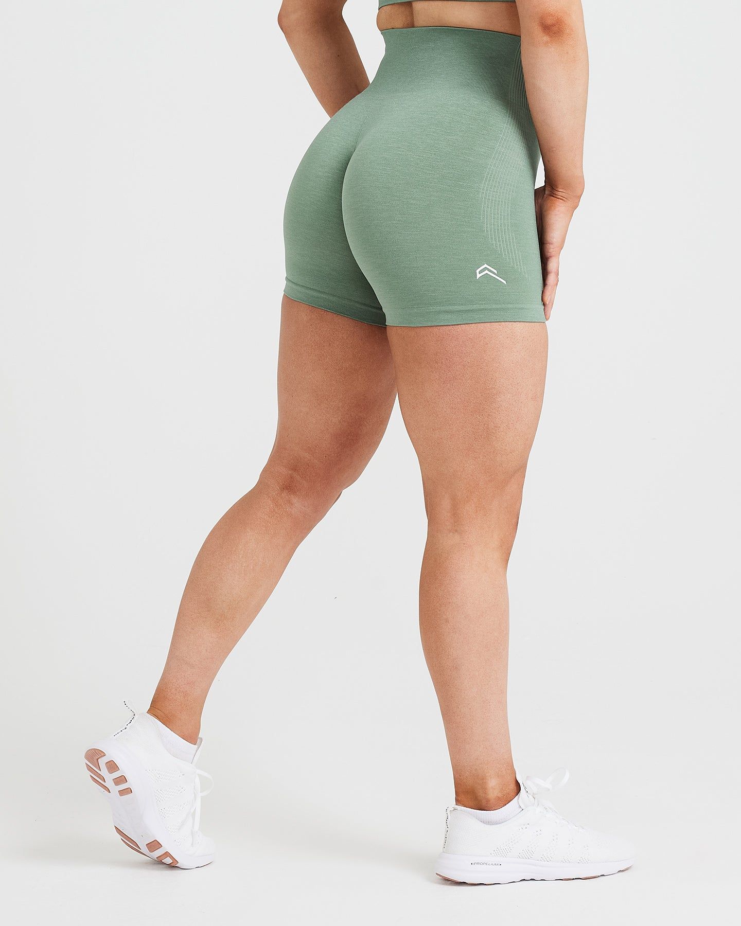 Classic Seamless 2.0 Shorts | Sage Marl sold by Oner Active product image thumbnail 2