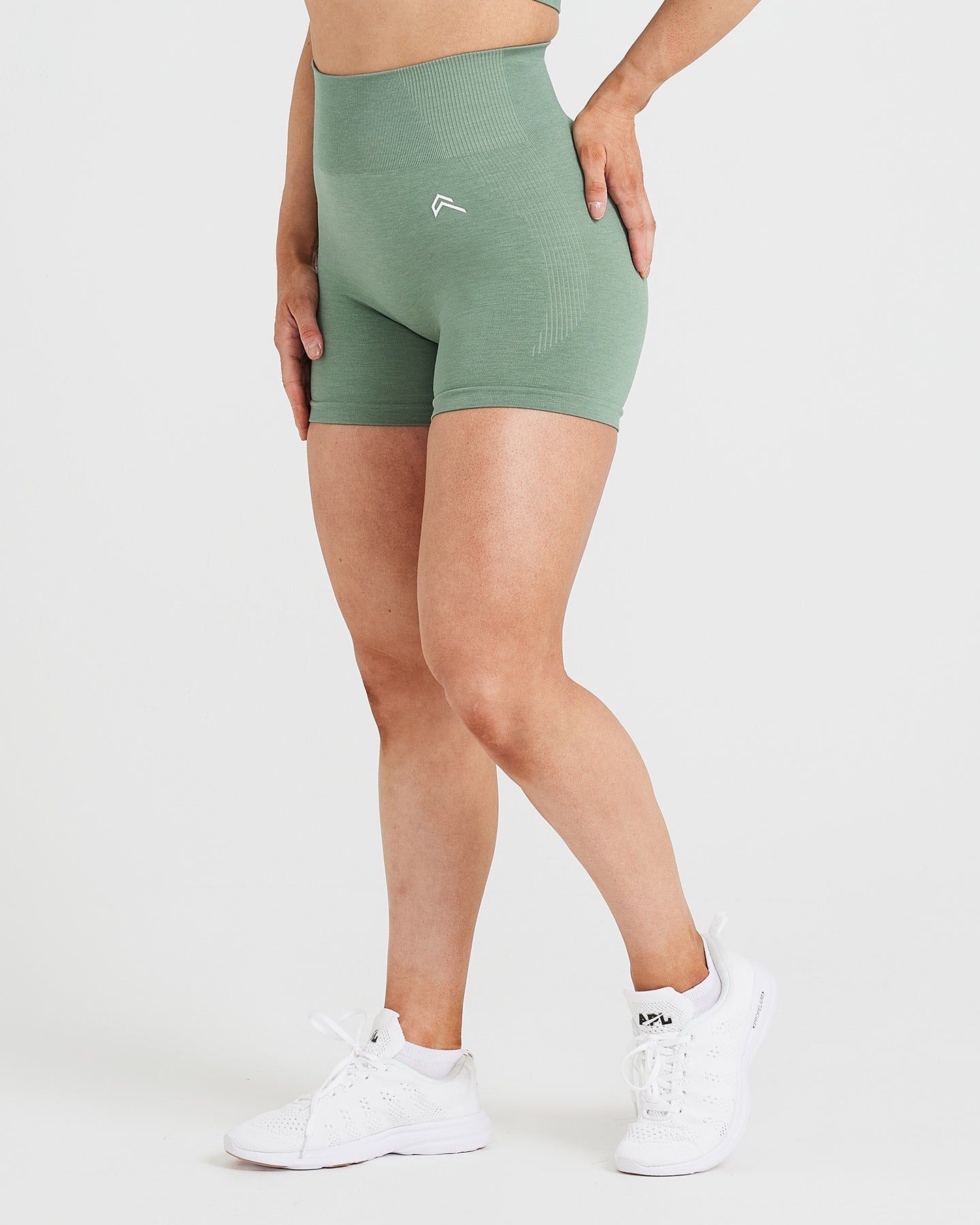 Classic Seamless 2.0 Shorts | Sage Marl sold by Oner Active product image thumbnail 3