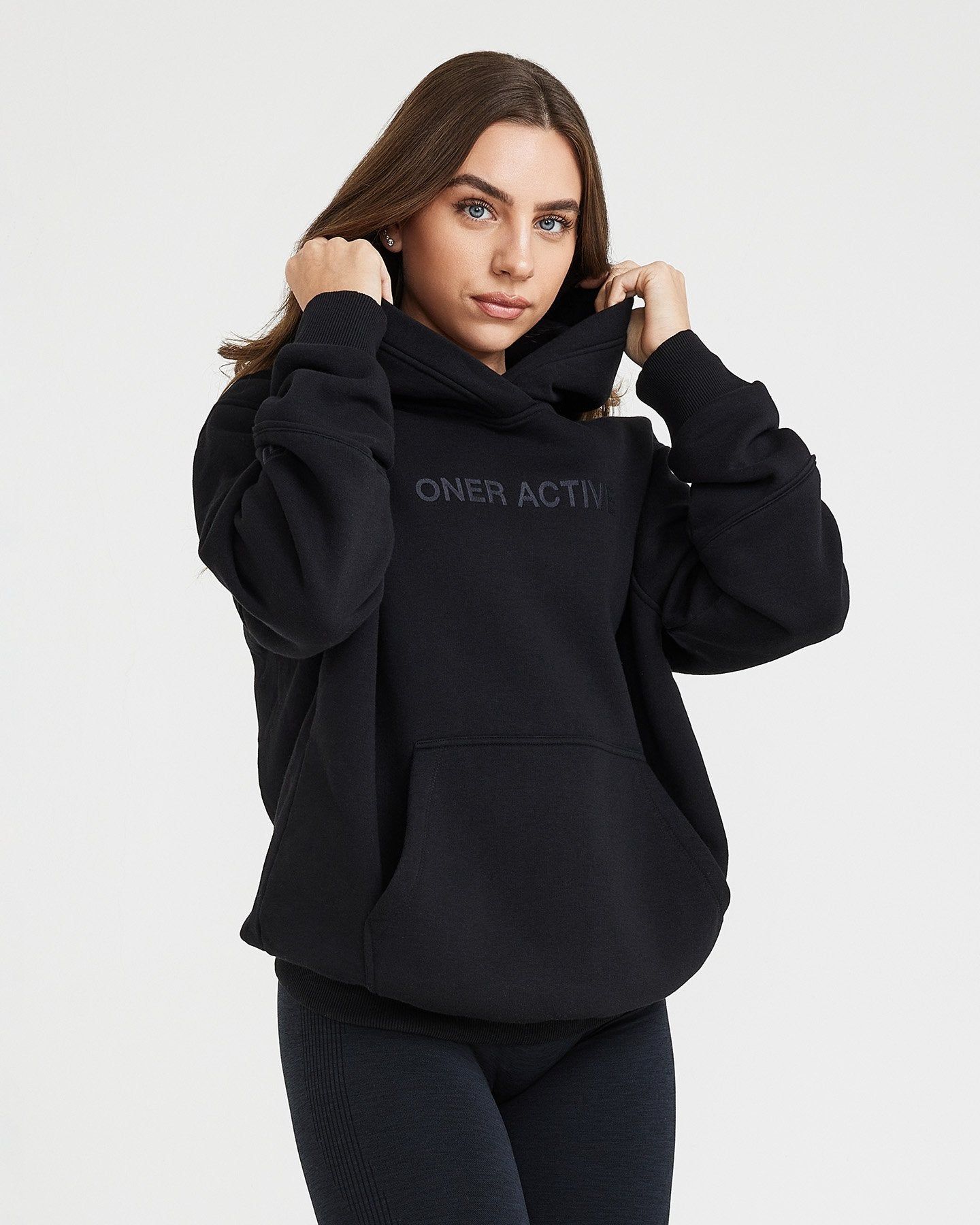 Classic Lounge Oversized Hoodie | Black sold by Oner Active
