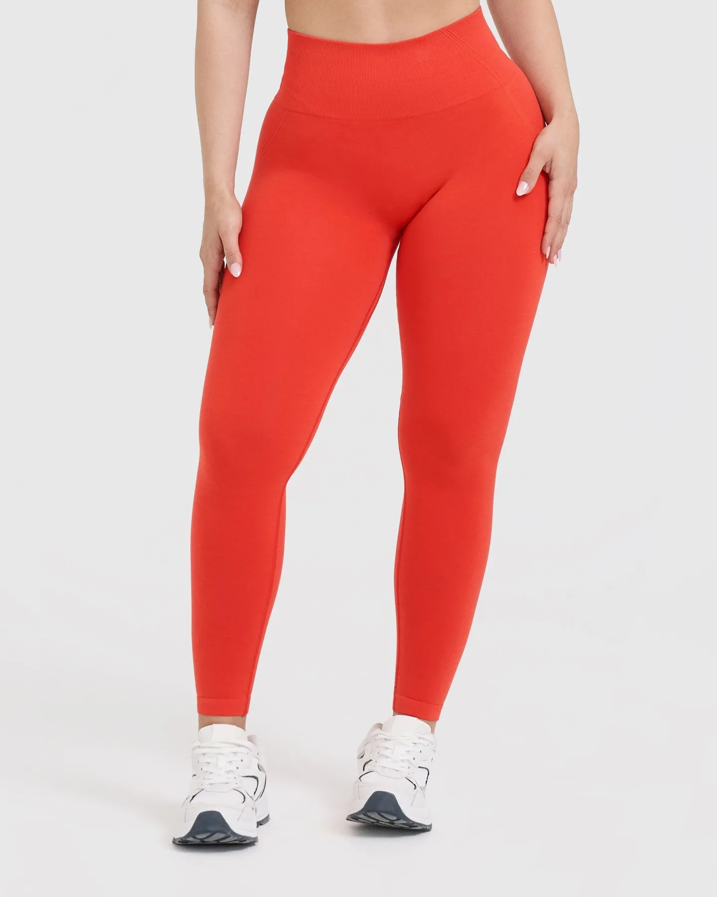 Effortless Seamless Leggings | Charged Orange sold by Oner Active