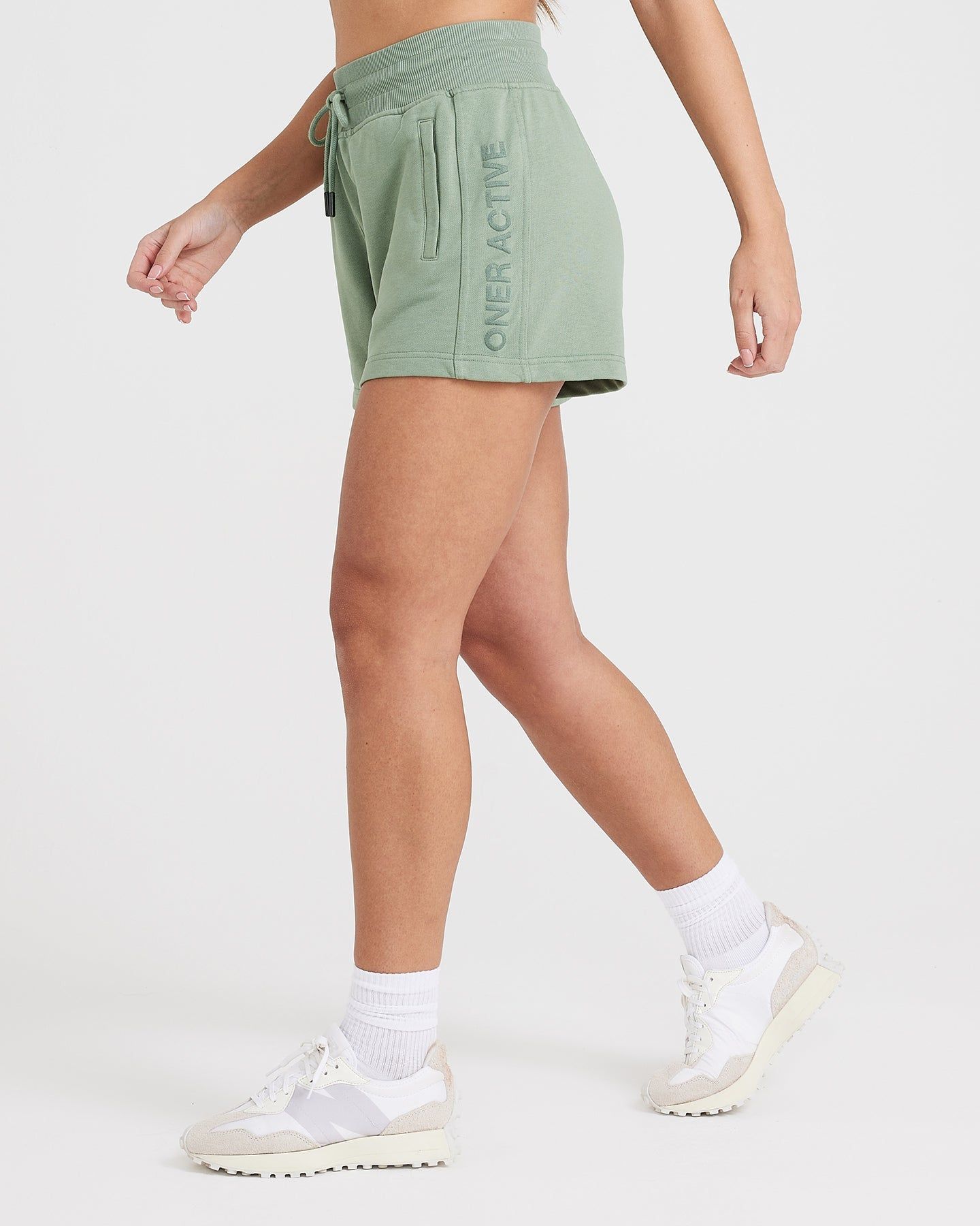 Classic Lounge Lightweight Shorts | Sage sold by Oner Active product image thumbnail 3