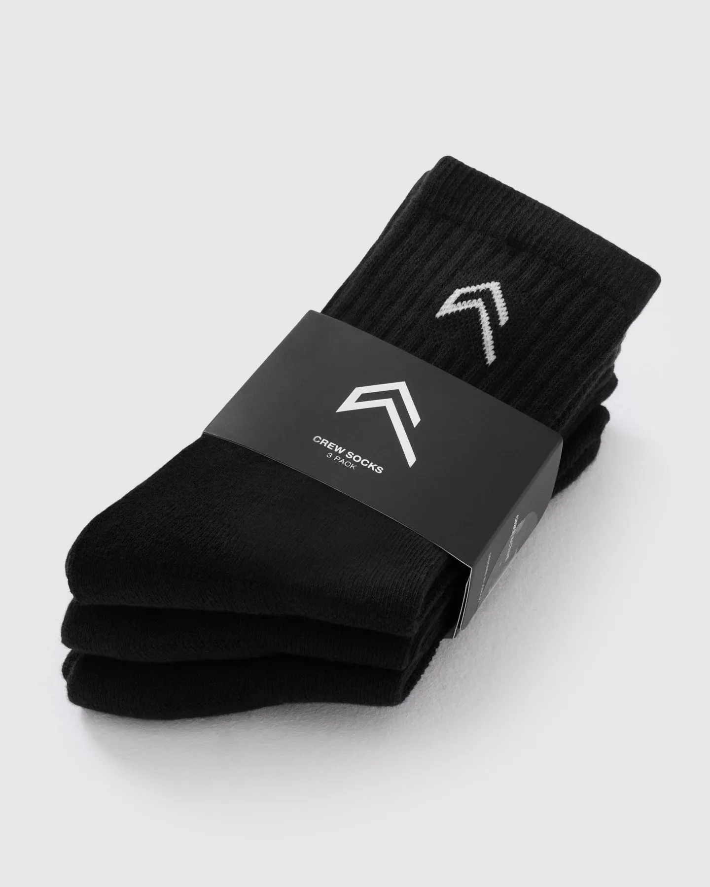 Crew Socks 3 Pack | Black sold by Oner Active product image thumbnail 5