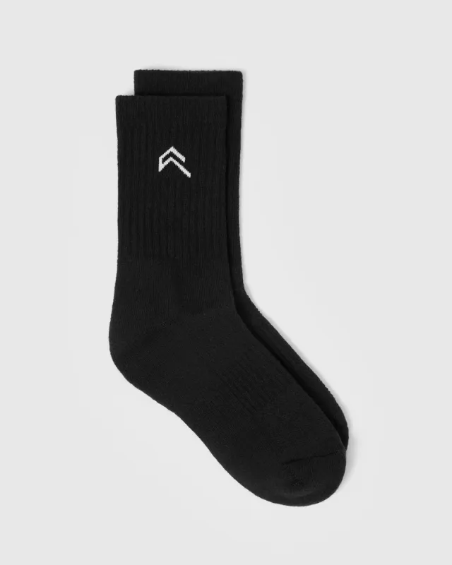 Crew Socks 3 Pack | Black sold by Oner Active