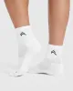 Mid Crew Socks 3 Pack | White sold by Oner Active