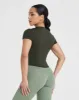 Mellow Soft Mid Short Sleeve T-Shirt | Khaki sold by Oner Active