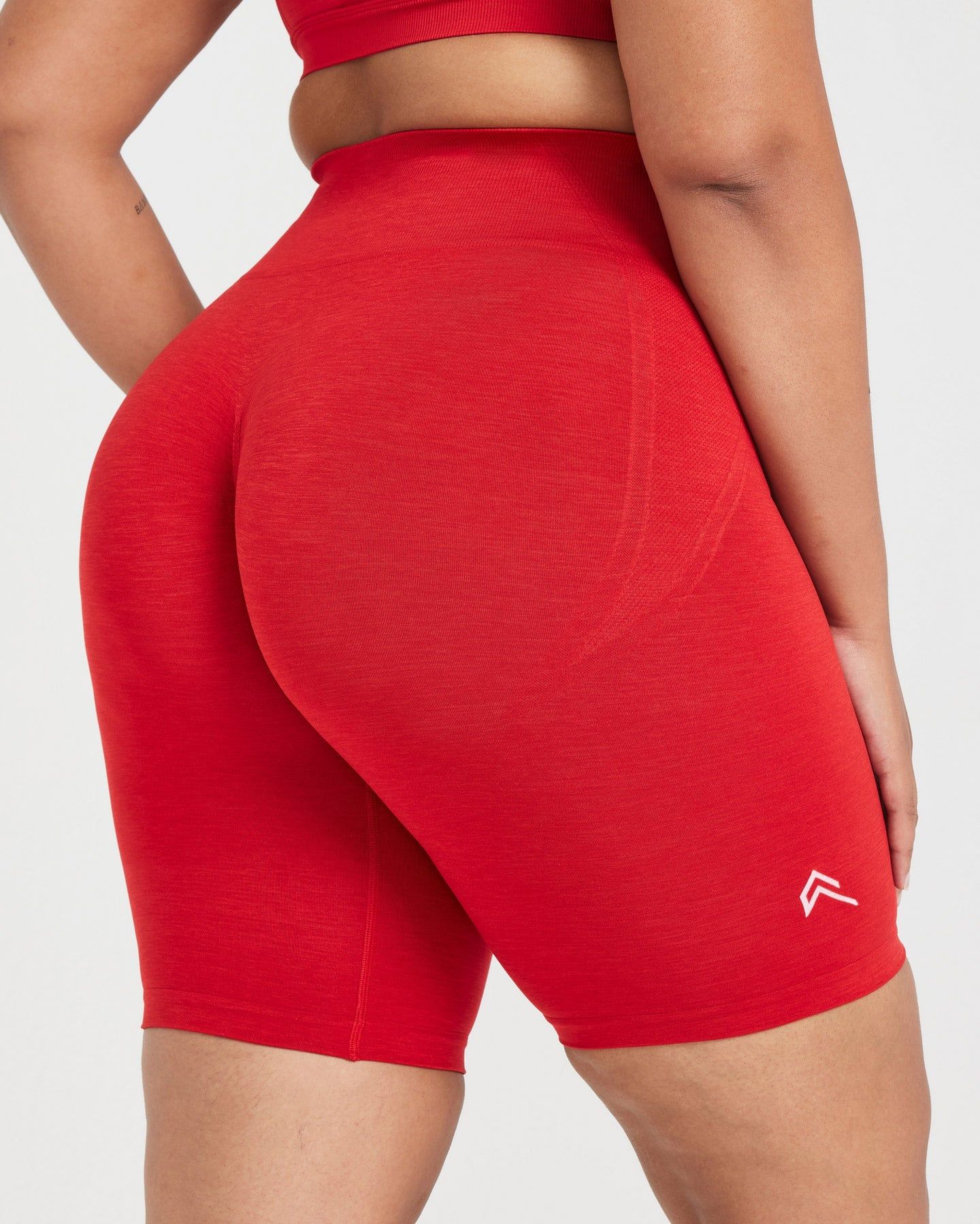 Effortless Seamless Cycling Shorts | Spicy Red sold by Oner Active product image thumbnail 5