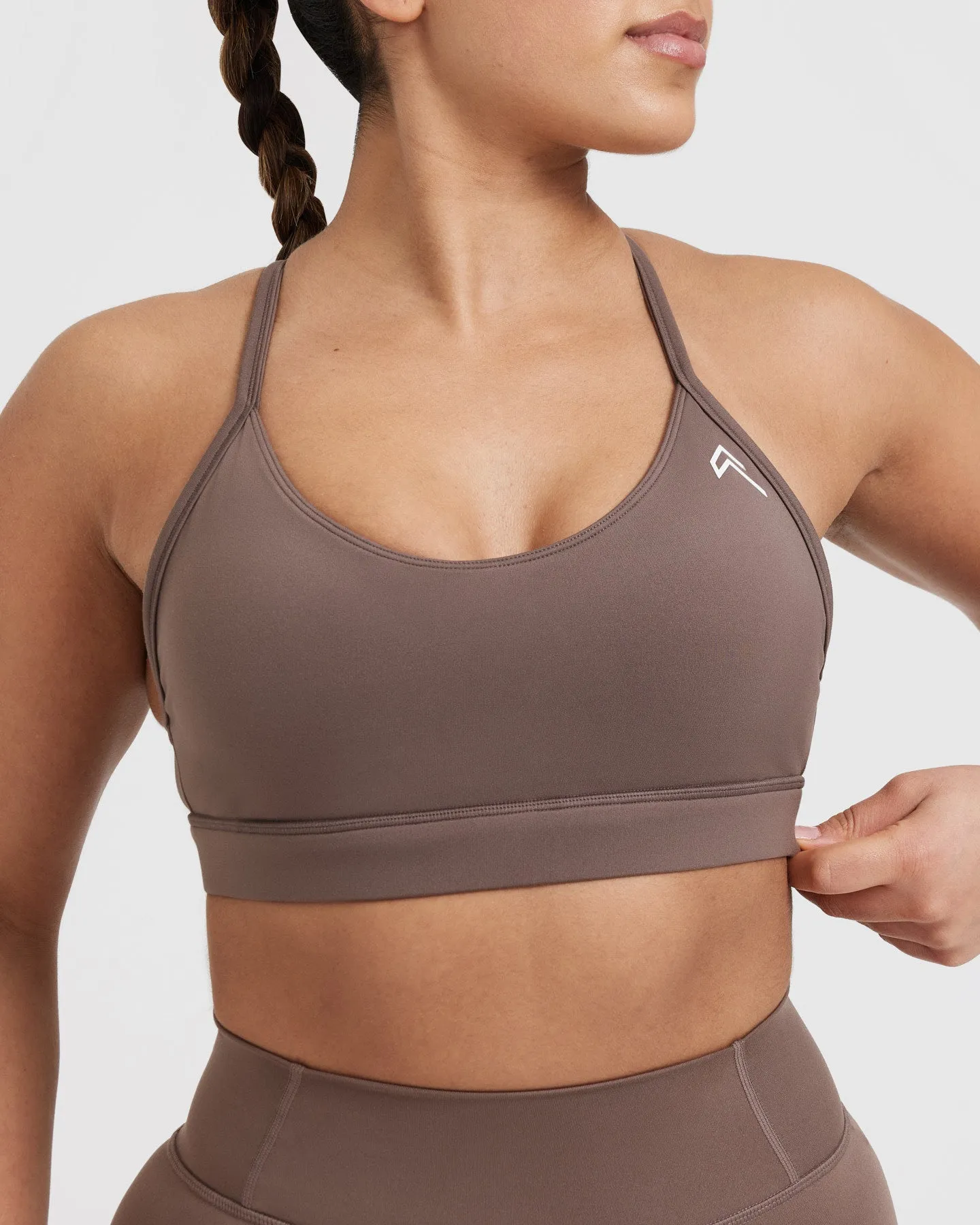 Everyday Sports Bra | Cool Brown sold by Oner Active product image thumbnail 4
