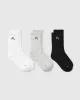 Crew Socks 3 Pack | Grey/White/Black sold by Oner Active