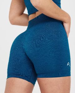 Classic Seamless 2.0 Shorts | Petrol Blue Marl sold by Oner Active