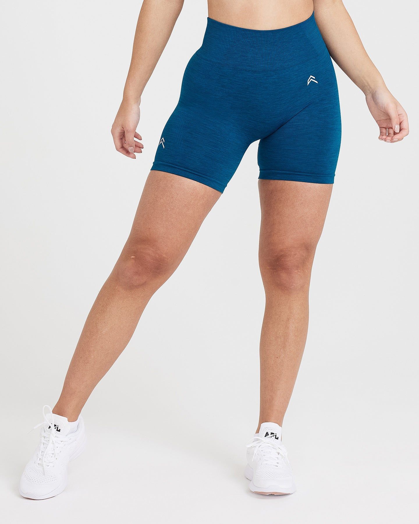 Classic Seamless 2.0 Shorts | Petrol Blue Marl sold by Oner Active