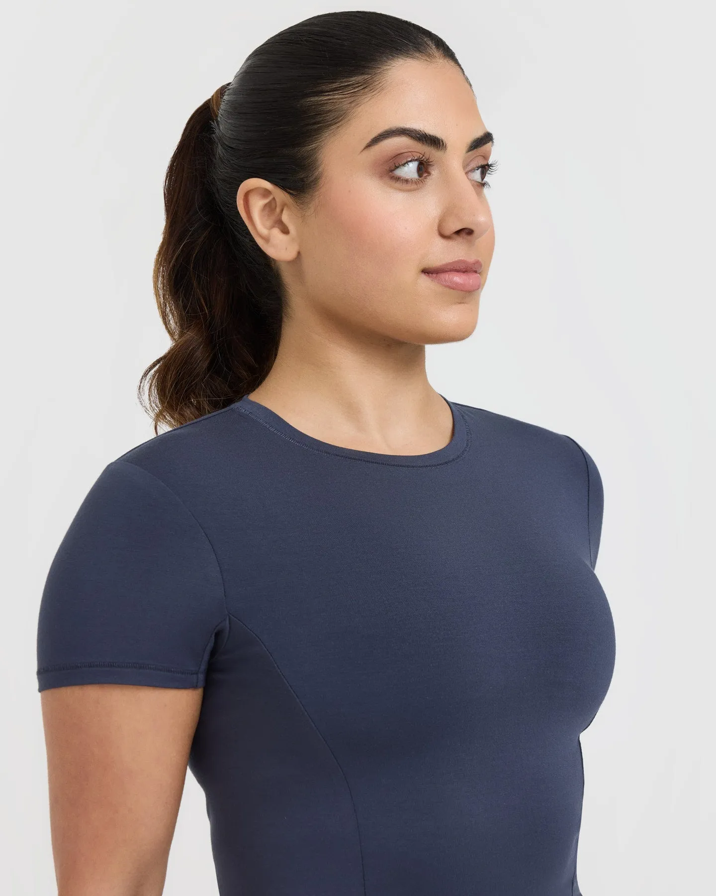 Mellow™ Soft Mid Short Sleeve T-Shirt | True Blue sold by Oner Active product image thumbnail 5
