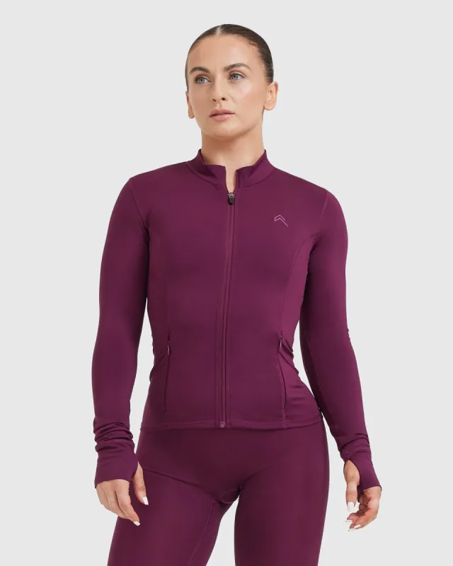 Timeless Jacket | Ripe Fig sold by Oner Active