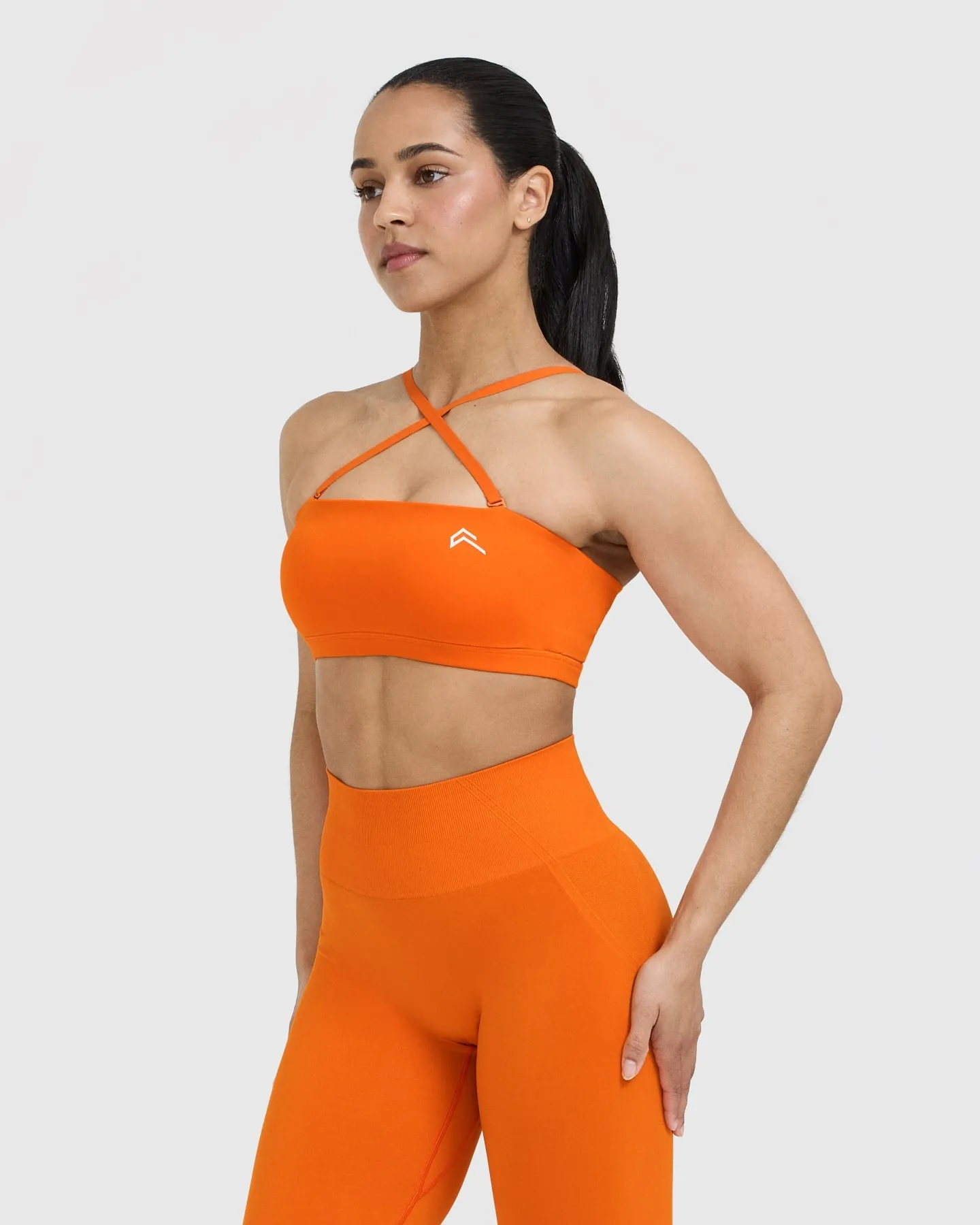 Everyday Bandeau Bralette | Flame Orange sold by Oner Active product image thumbnail 3
