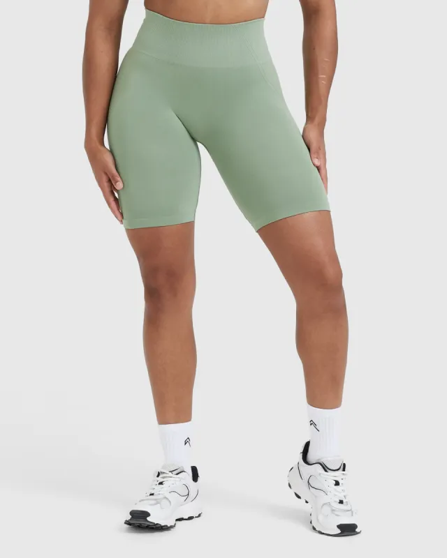 Effortless Seamless Cycling Shorts | Sage sold by Oner Active