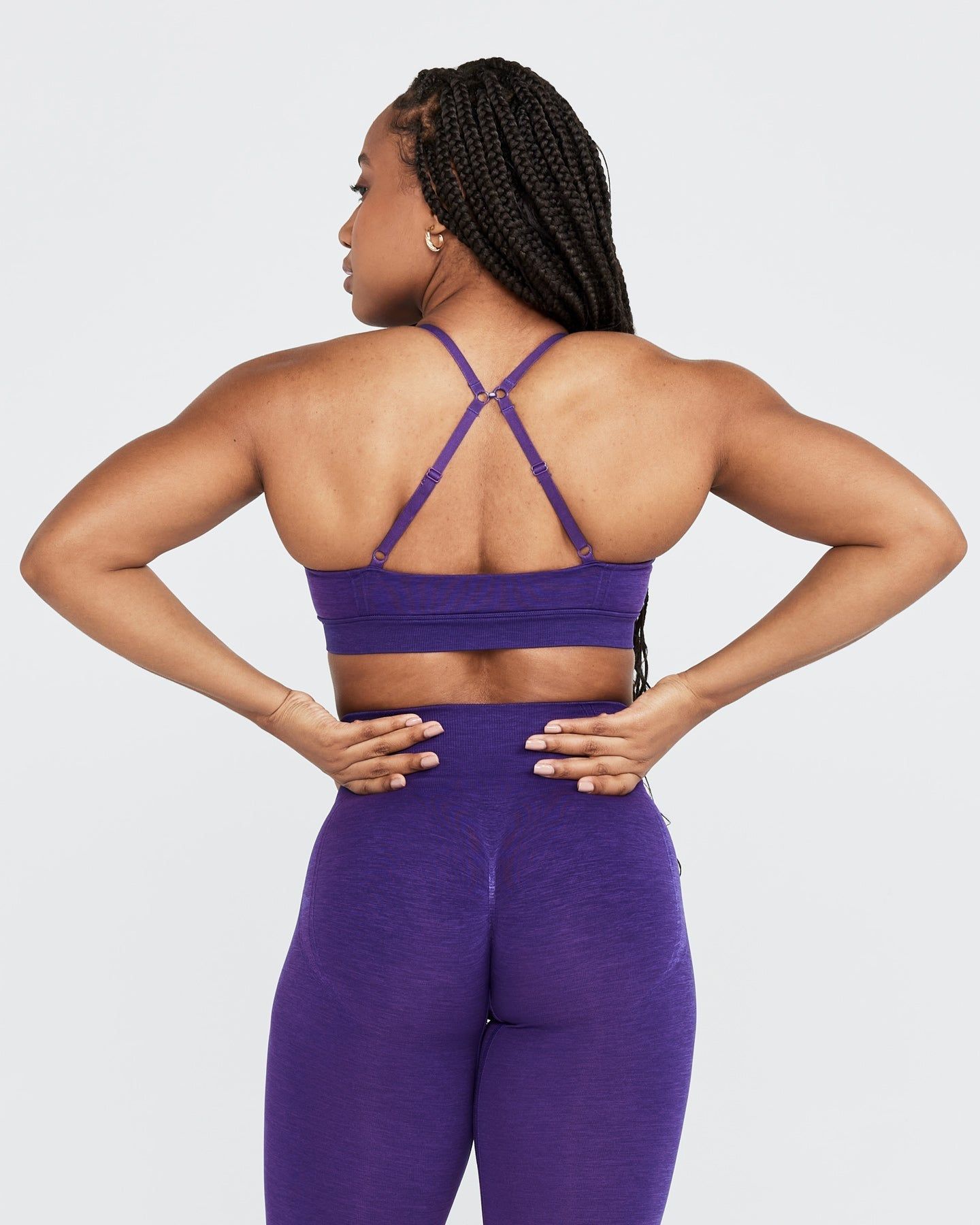 Effortless Micro Bralette | Amethyst sold by Oner Active product image thumbnail 2