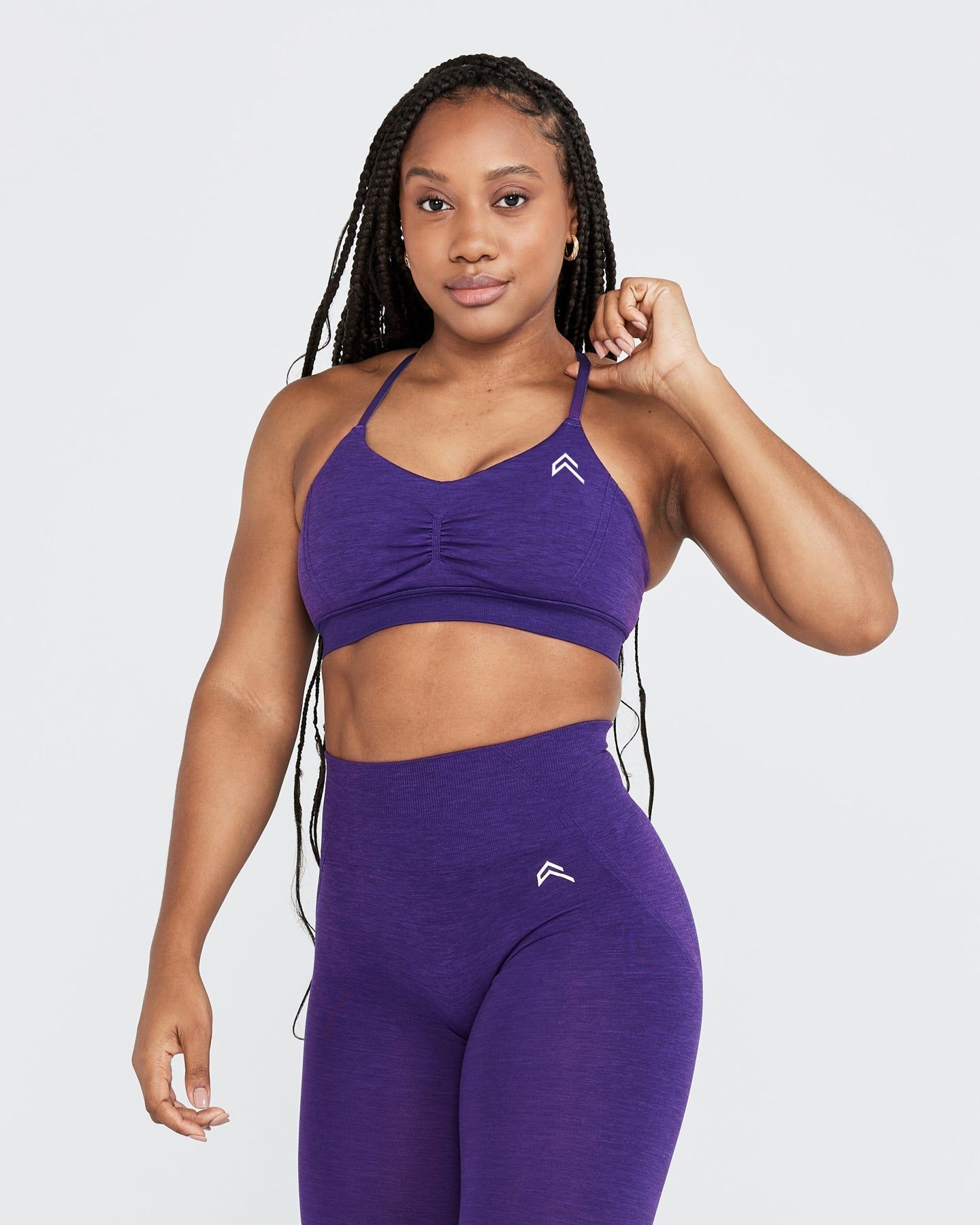 Effortless Micro Bralette | Amethyst sold by Oner Active product image thumbnail 3