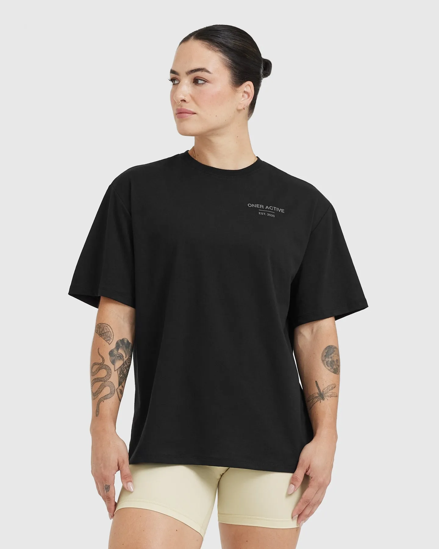 Classic Lifters Graphic Oversized Lightweight T-Shirt | Black sold by Oner Active