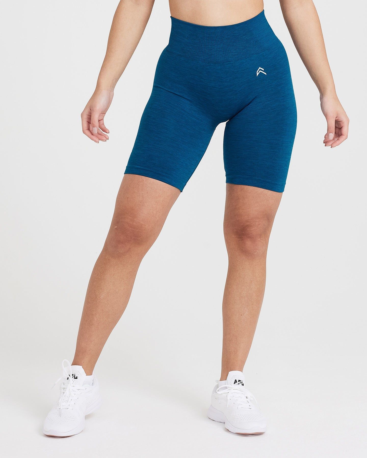Classic Seamless 2.0 Cycling Shorts | Petrol Blue Marl sold by Oner Active