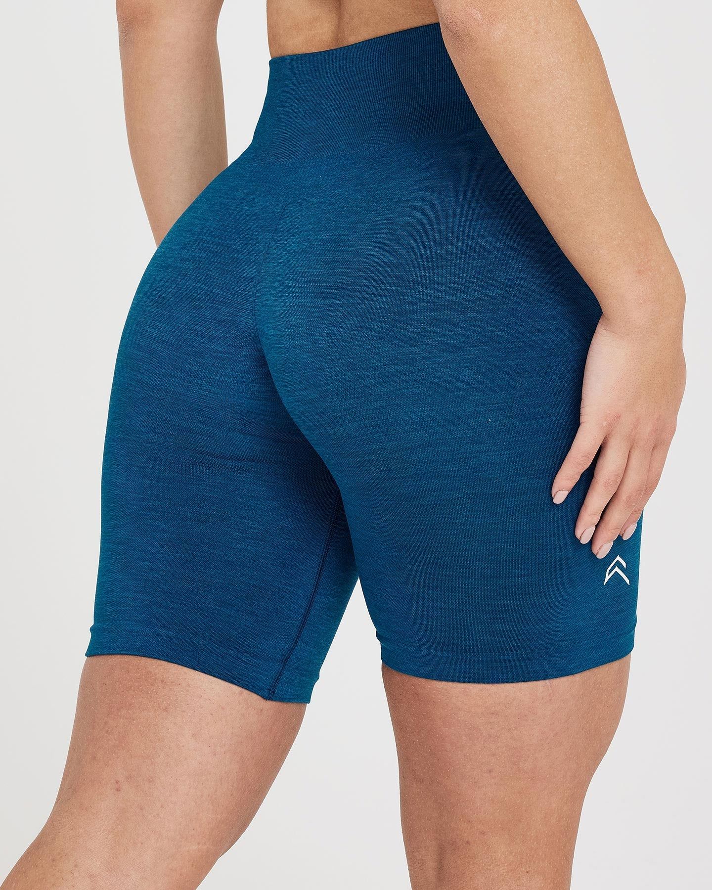 Classic Seamless 2.0 Cycling Shorts | Petrol Blue Marl sold by Oner Active product image thumbnail 5