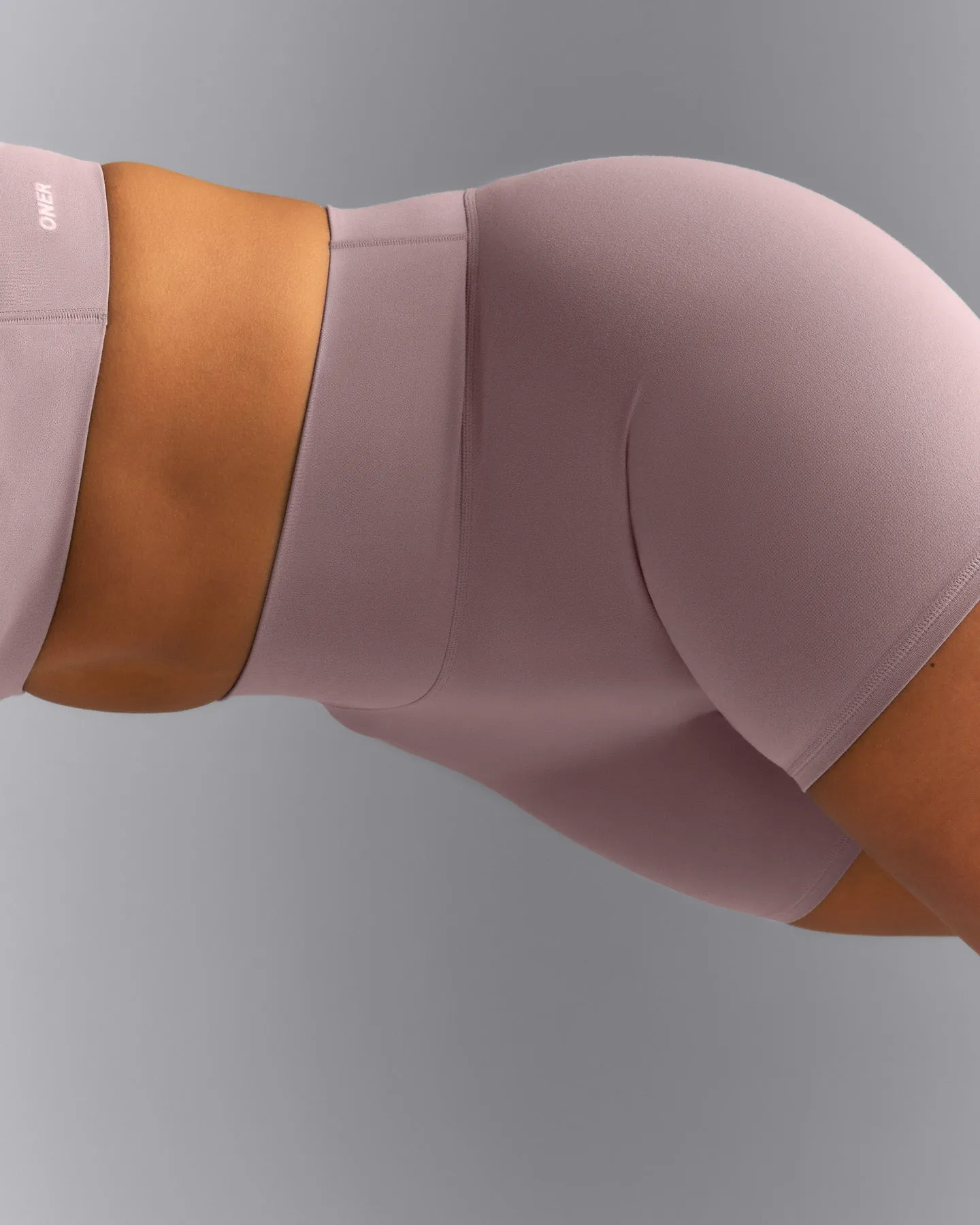 SoftMotion™ High Waisted Shorts 6" New Branding | Dusty Purple sold by Oner Active product image thumbnail 4