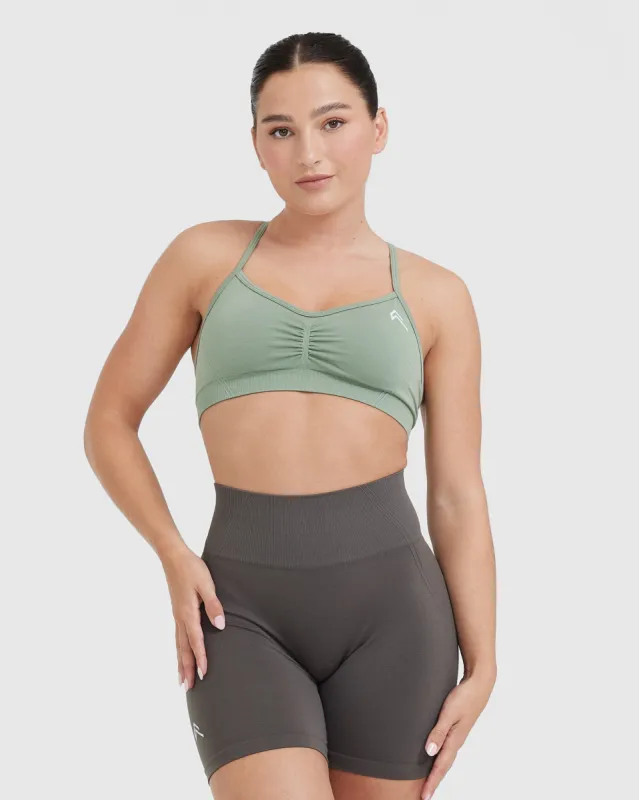 Effortless Strappy Bralette | Sage sold by Oner Active