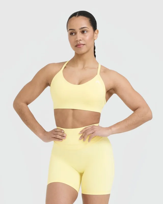 Everyday Sports Bra | Sherbert Yellow sold by Oner Active
