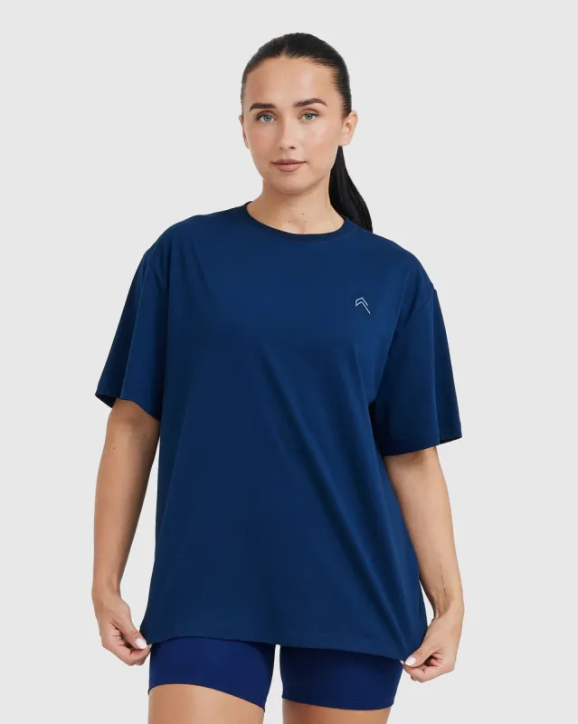 Classic Oversized Lightweight T-Shirt | Midnight sold by Oner Active