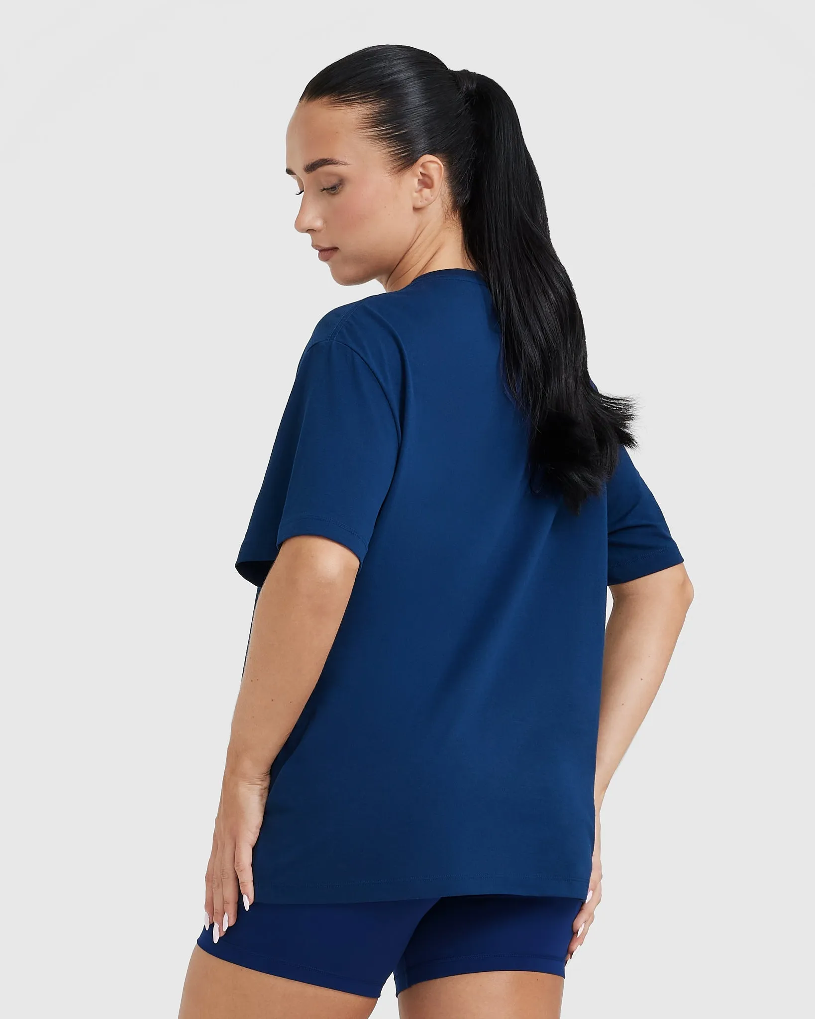 Classic Oversized Lightweight T-Shirt | Midnight sold by Oner Active product image thumbnail 2
